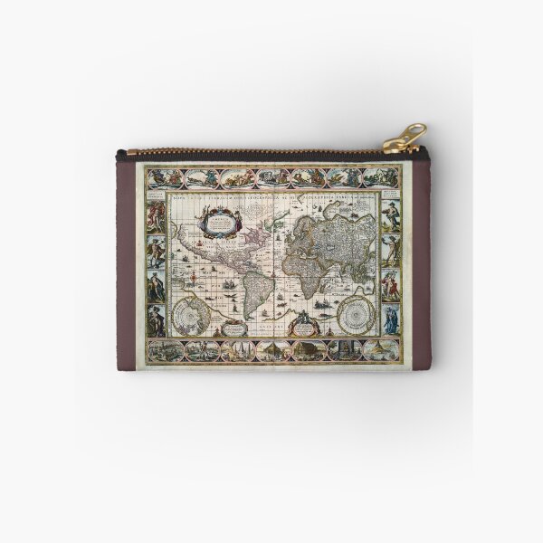 Item preview, Map Nova totius terrarum orbis geographica (1635) designed and sold by BillyBernie.