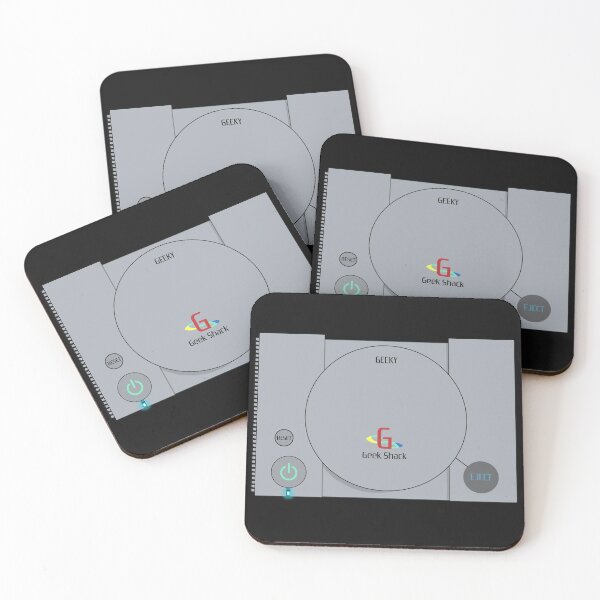 Item preview, Classic Video Game Console. GeekShack1 PS1. Retro Console Gaming Flair designed and sold by Geek-Shack.