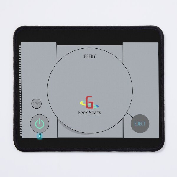 Item preview, Classic Video Game Console. GeekShack1 PS1. Retro Console Gaming Flair designed and sold by Geek-Shack.