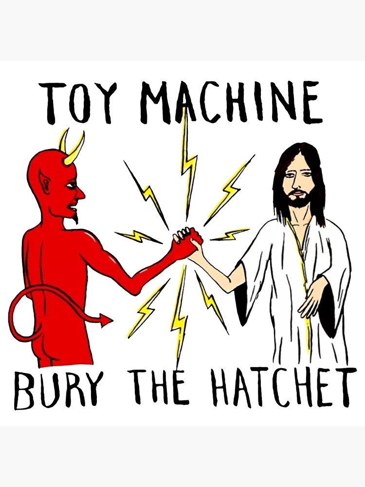 bury-the-hatchet-poster-for-sale-by-caiusang-redbubble