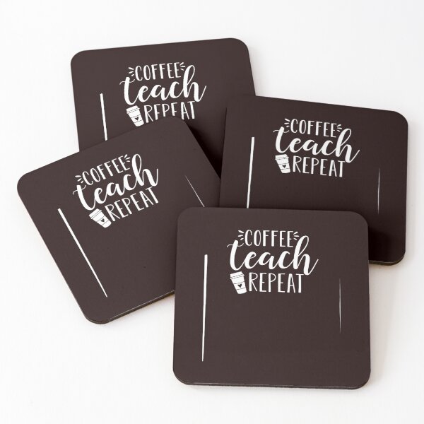 Item preview, Coffee Teach Repeat designed and sold by hangoxinhxan.