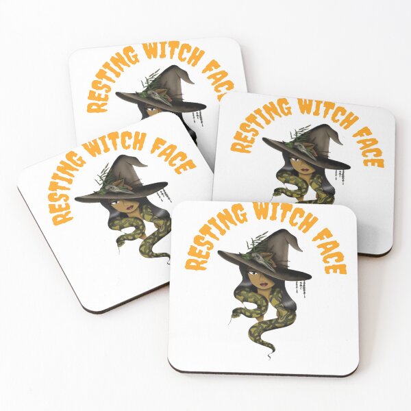 Item preview, Halloween Resting Witch Face designed and sold by EvieFinn.