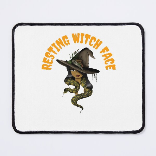 Item preview, Halloween Resting Witch Face designed and sold by EvieFinn.