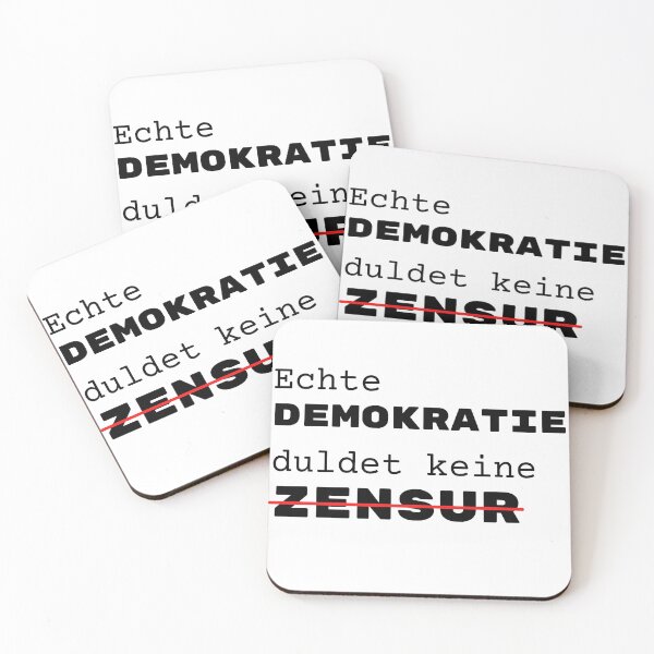 Item preview, Demokratie keine Zensur Pressefreiheit Freiheit designed and sold by Aedrikan.