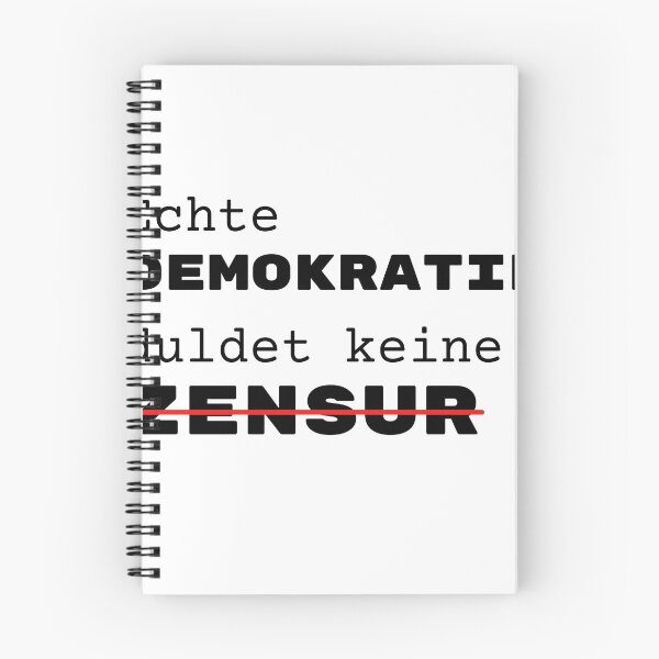 Item preview, Demokratie keine Zensur Pressefreiheit Freiheit designed and sold by Aedrikan.