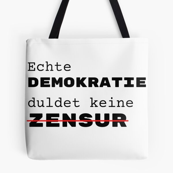 Item preview, Demokratie keine Zensur Pressefreiheit Freiheit designed and sold by Aedrikan.