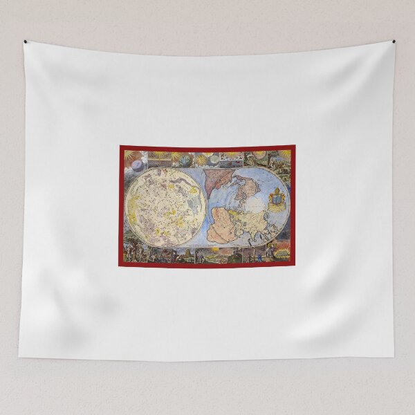Item preview, Map of the heavens and the earth (1683) designed and sold by BillyBernie.