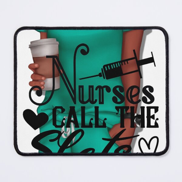 Item preview, Nurses call the shots designed and sold by craftduck.