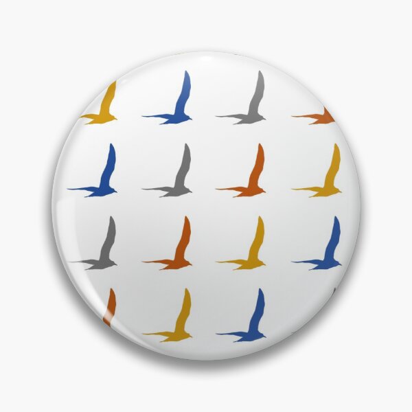 Item preview, COLOURED GULLS (Pattern) designed and sold by PSheekey.