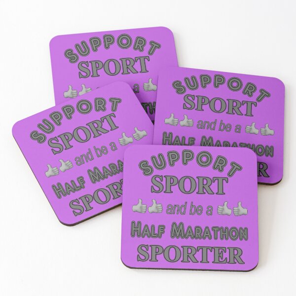 Item preview, Support Sport and be a Half Marathon Sporter designed and sold by captainpeter.