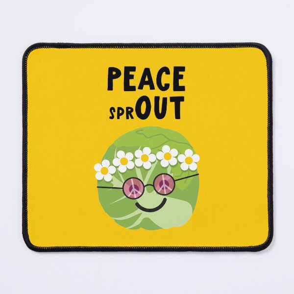 Item preview, Peace Out Brussels Sprout! designed and sold by VicEllisArt.