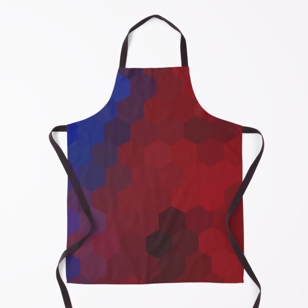 Aperçu de l'œuvre COBALT ET HONEYCOMB ROUGE créée et vendue par EDDESIGNFORFUN.