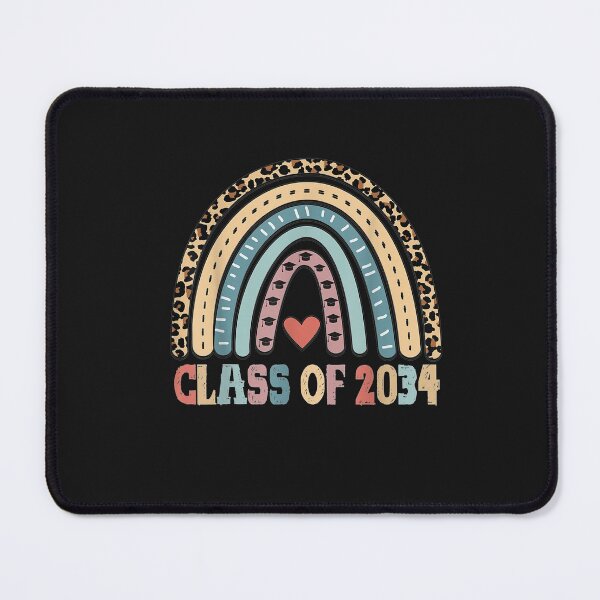 Item preview, Class Of 2034 Rainbow Leopard Graduation Kindergarten School T-Shirt designed and sold by Bener-Zurich.