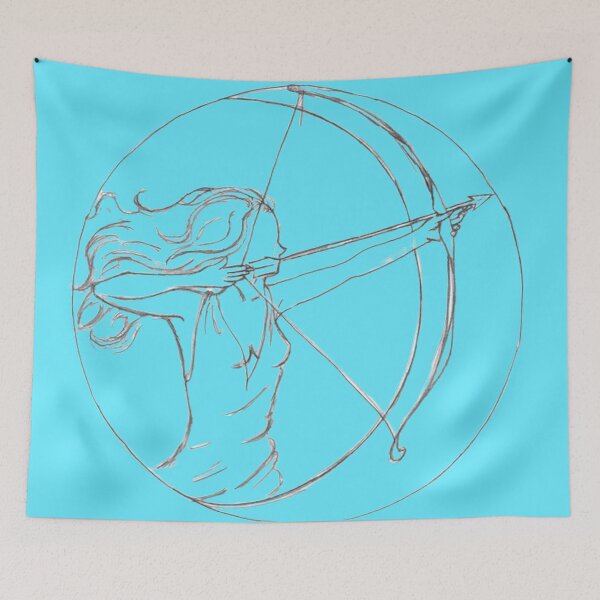 Item preview, Logo Kyudo - Girl aiming with her bow designed and sold by TALAT-SHOPS.