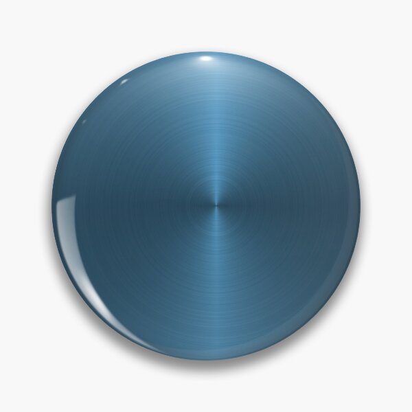 Item preview, Circular Blue Brushed Look-Alike Metal designed and sold by Sybille-Yates.