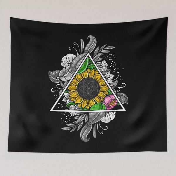 Item preview, Sacred Geometry Sunflower designed and sold by underheaven.