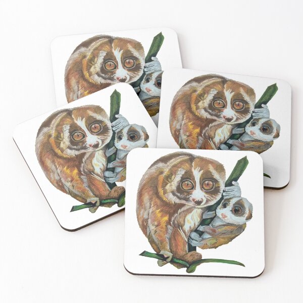 Item preview, Slow Loris T-ShirtSlow Loris with Baby designed and sold by MacquarieSamuel.