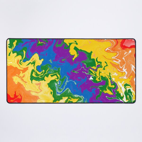 Item preview, Rainbow Marble (Pride Flag-Inspired (Proud LGBTQ+ Community)) designed and sold by teeworthy.