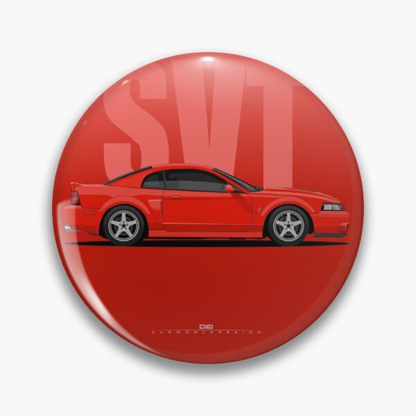 Item preview, Mustang SVT cobra torch red designed and sold by ElseWorldDesign.