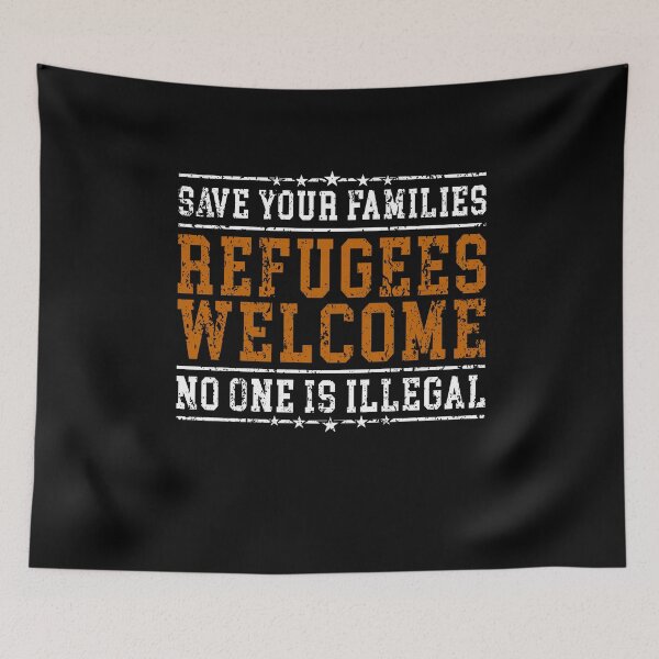 Item preview, Refugees Welcome | Anti racism designed and sold by BananaKivi.
