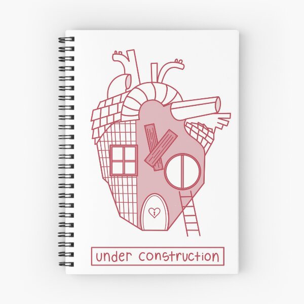 Item preview, Heart Under Construction  designed and sold by chamomile-cafe.