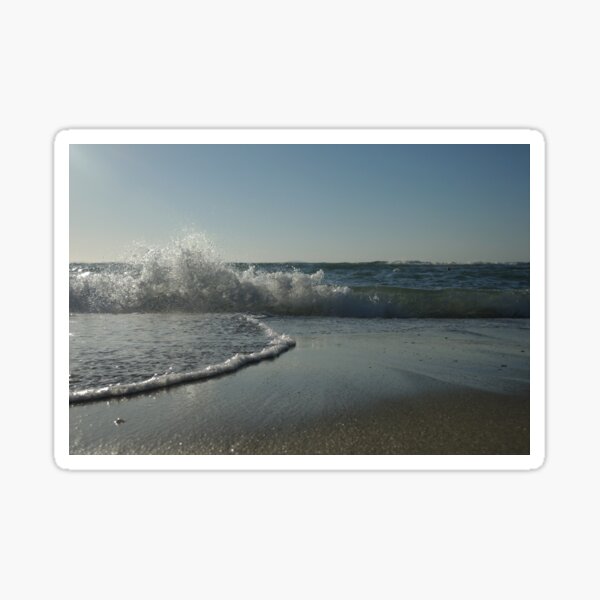 Wave splash Sticker