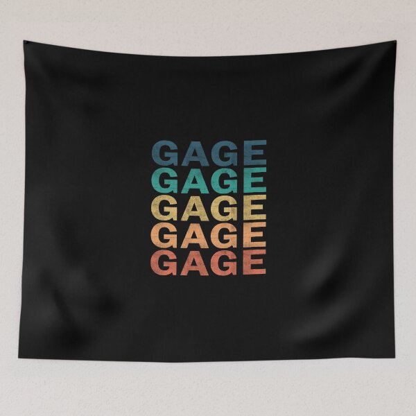 Item preview, Gage Name T Shirt - Gage Vintage Retro Gage Name Gift Item Tee designed and sold by enstacee75.