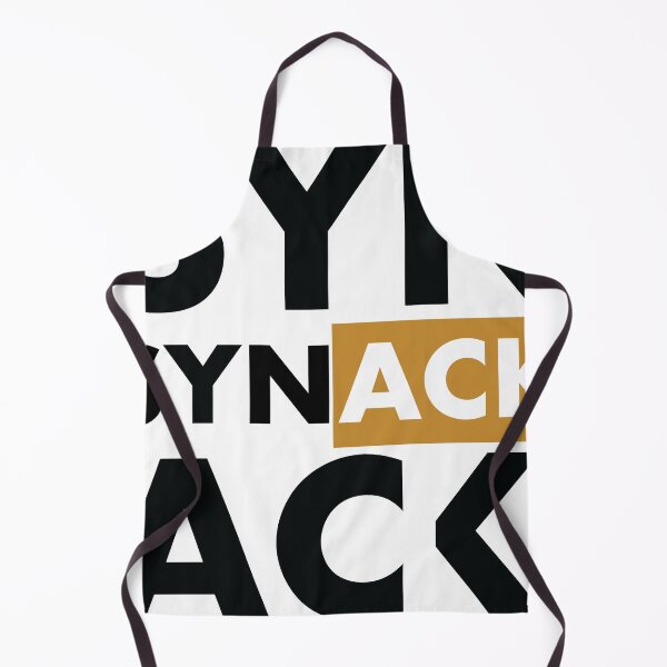 Item preview, SYN ACK Gold Black TCP Connection Establishment Gift Idea for System Administrators designed and sold by SphereZones.