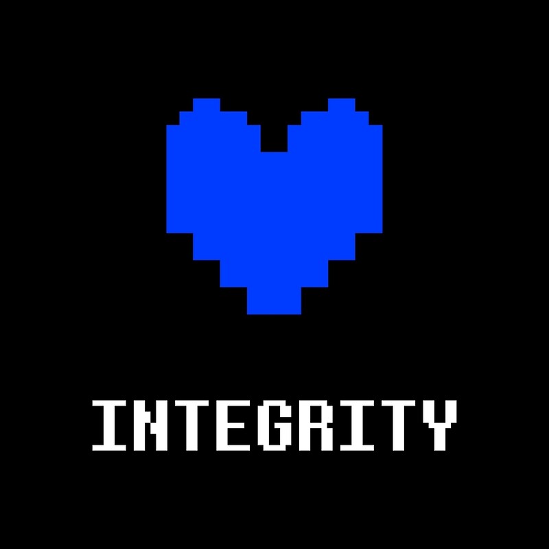 Integrity Soul Wiki Undertale Amino,Integrity Undertale Art Prints By Krimz...