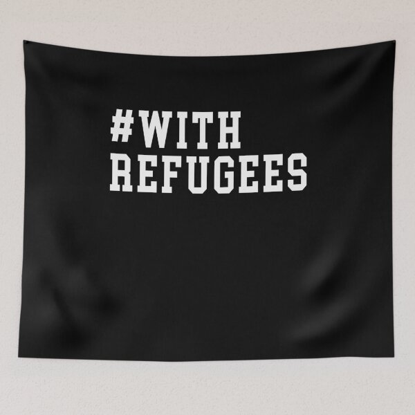 Item preview, #withrefugees | Anti racism designed and sold by BananaKivi.