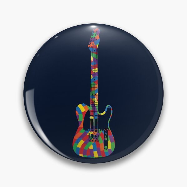 Item preview, T-Style Electric Guitar Colorful Texture designed and sold by nightsworthy.