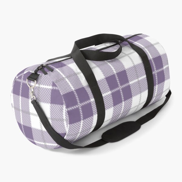 Item preview, Purple and White Checked Gingham Pattern designed and sold by thesnowwhyte.