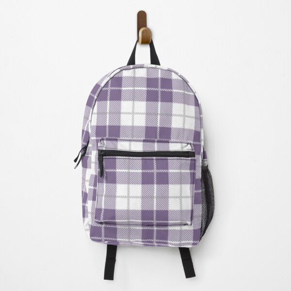 Item preview, Purple and White Checked Gingham Pattern designed and sold by thesnowwhyte.