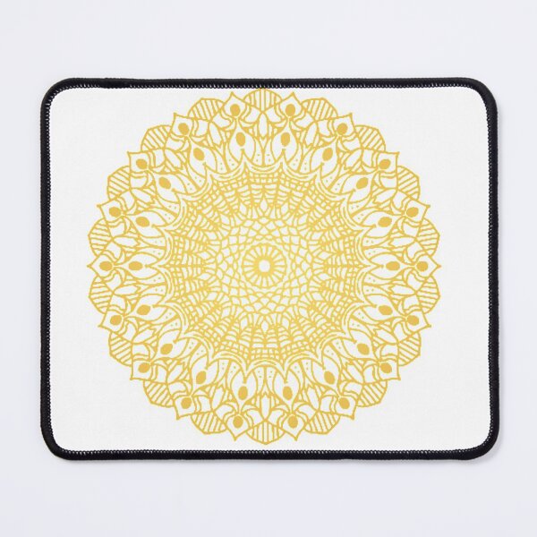 Item preview, yellow design in circular form.....!! designed and sold by VIVEK KUMAR RAI.