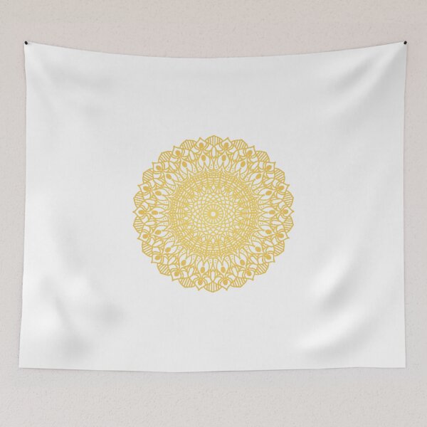 Item preview, yellow design in circular form.....!! designed and sold by VIVEK KUMAR RAI.