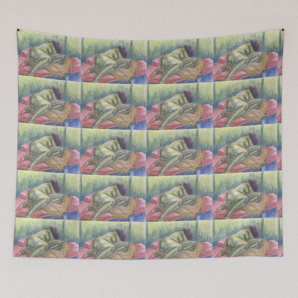 Item preview, The Monster Slumbers designed and sold by Kyleacharisse.