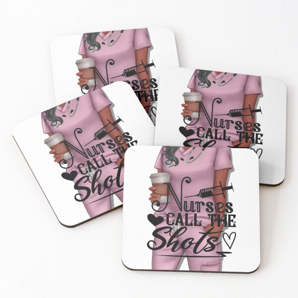 Item preview, Nurses call the shots designed and sold by craftduck.