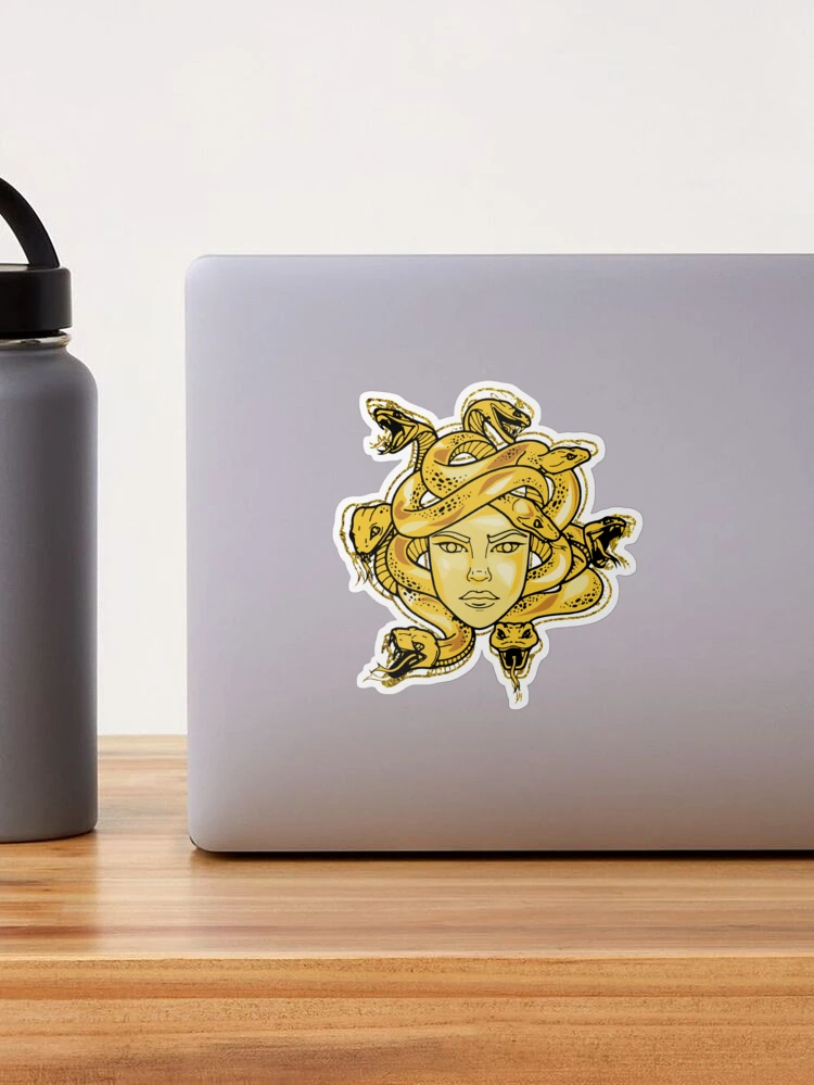 Medusa Snakes Precision Cut Decal