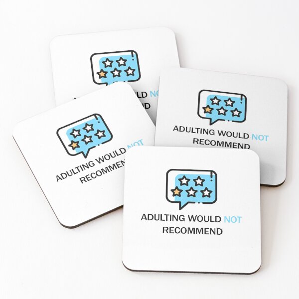 Item preview, Adulting Would Not Recommend designed and sold by Smart Side.