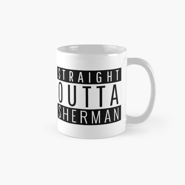 Item preview, Straight Outta Sherman Texas  designed and sold by Teelogic.