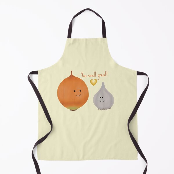 Item preview, Cute Onion and Garlic, You Smell Great (beige) designed and sold by jvcoart.