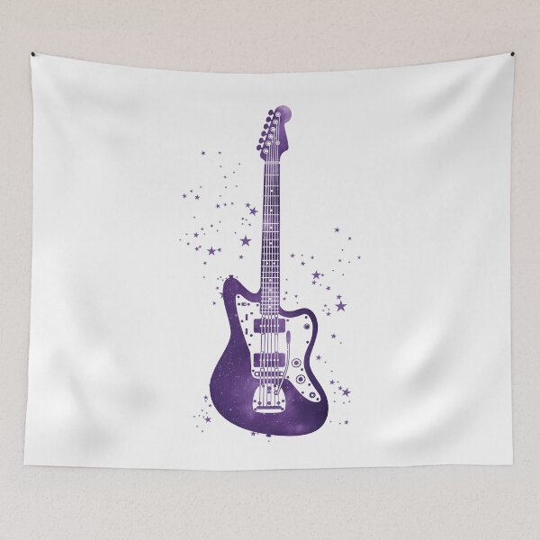 Item preview, Offset Body Style Electric Guitar Universe Texture designed and sold by nightsworthy.