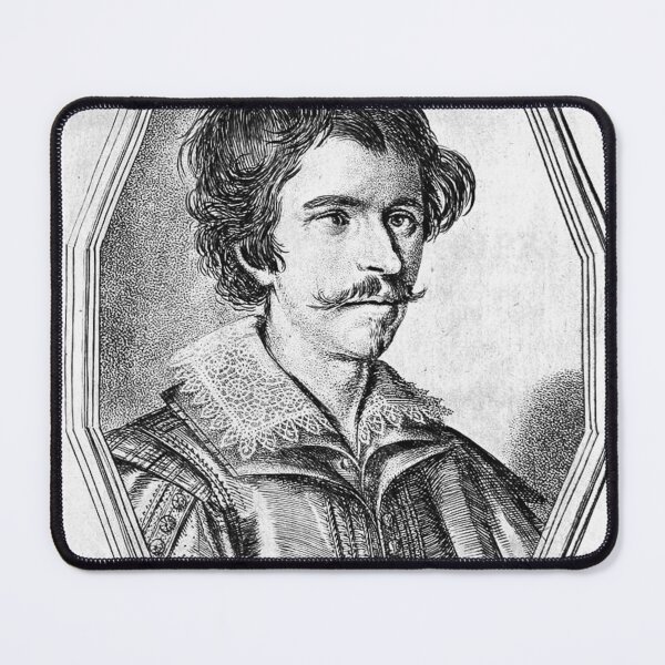 Item preview, portrait of giovanni francesco barbieri, called guercino designed and sold by Vintage Designs +.