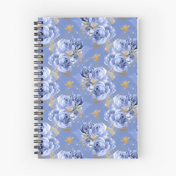 Item preview, Gold Bees with vintage flowers designed and sold by Dreamflight.