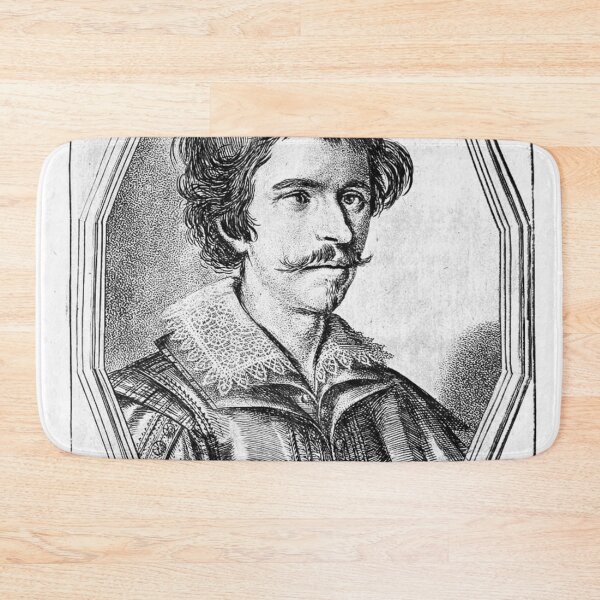 Item preview, portrait of giovanni francesco barbieri, called guercino designed and sold by Vintage Designs +.