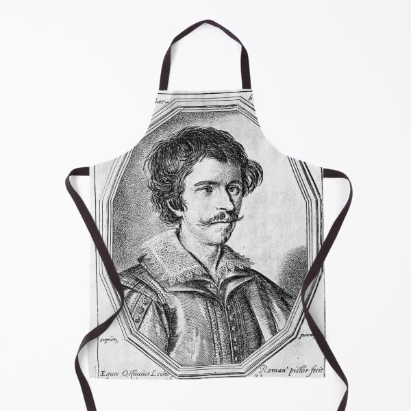 Item preview, portrait of giovanni francesco barbieri, called guercino designed and sold by Vintage Designs +.