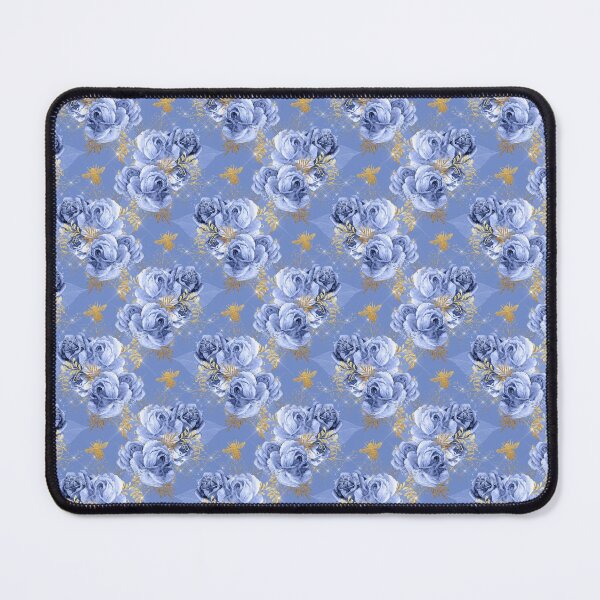 Item preview, Gold Bees with vintage flowers designed and sold by Dreamflight.