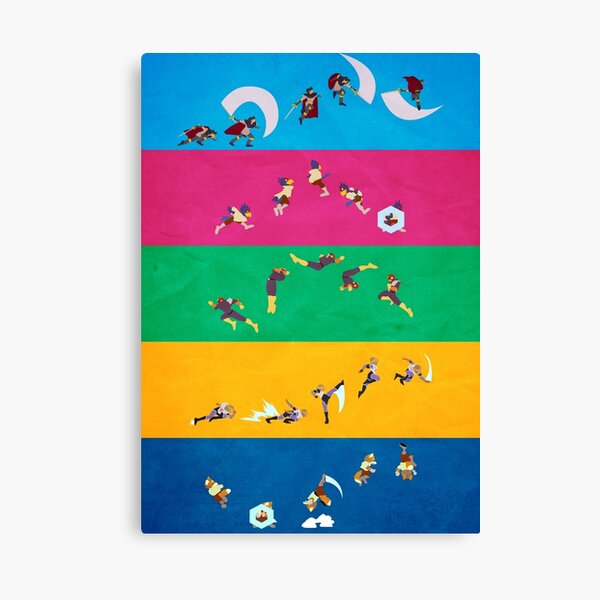 Simply Melee Poster One Canvas Print
