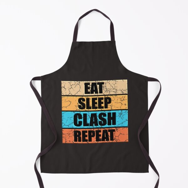Item preview, 3D DESIGN - EAT SLEEP CLASH REPEAT - Funny designed and sold by LawsonMacdolan.