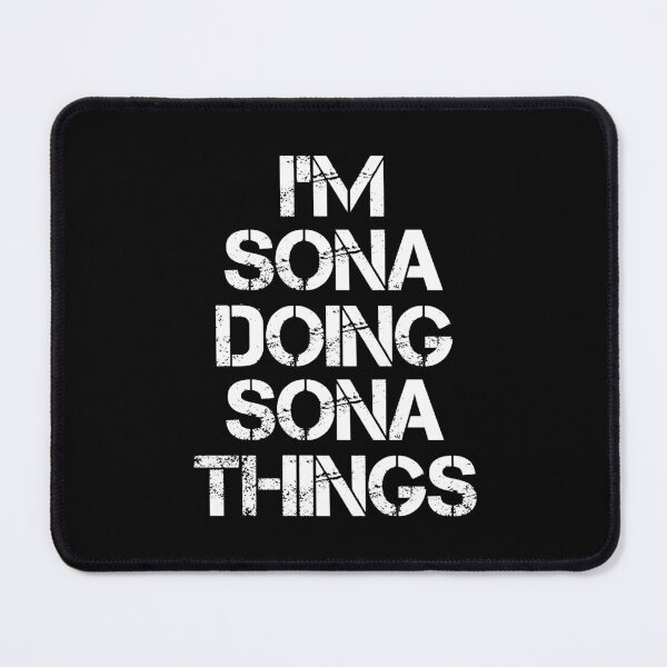 Item preview, Sona Name T Shirt - I'm Sona Doing Sona Things Name Gift Item Tee designed and sold by ccombercor.